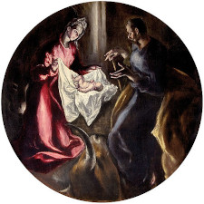 Nativity by El Greco