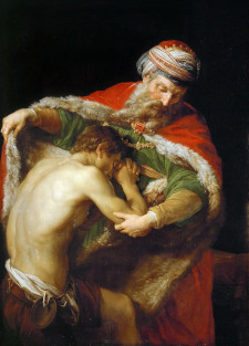 The Prodigal Son by Batoni