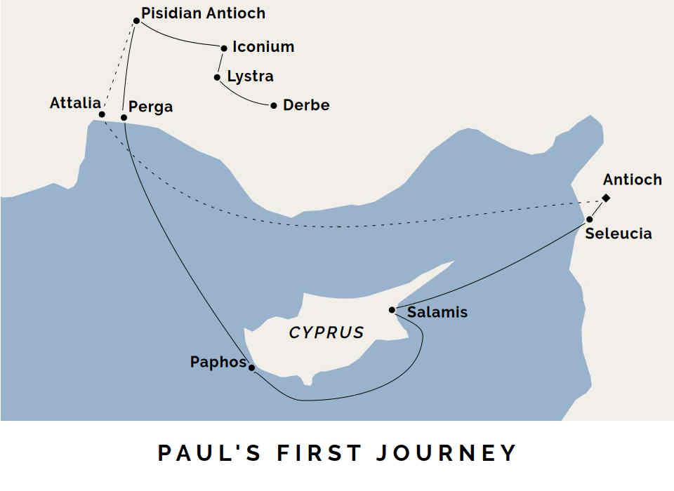 Paul's First Missionary Journey