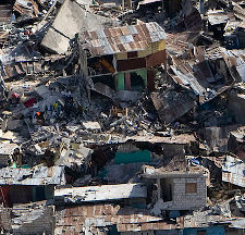 Earthquake Destruction, Haiti, 2010